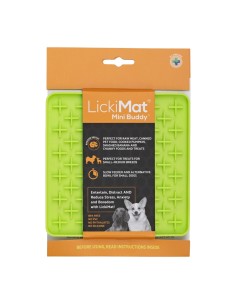 Mangeoire pour chiens Lickimat Vert TPR 2
