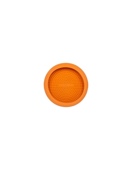 Mangeoire pour chiens Lickimat Orange Caoutchouc Moderne