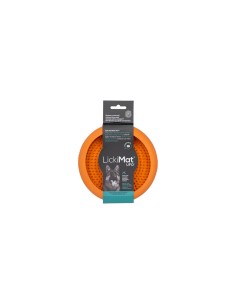 Mangeoire pour chiens Lickimat Orange Caoutchouc Moderne 2