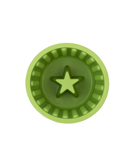 Mangeoire pour chiens Lickimat Vert Caoutchouc