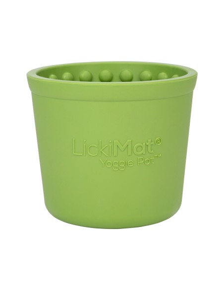 Mangeoire pour chiens Lickimat Vert Caoutchouc
