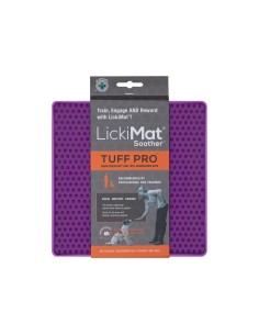 Mangeoire pour chiens Lickimat Violet polypropylène TPR
