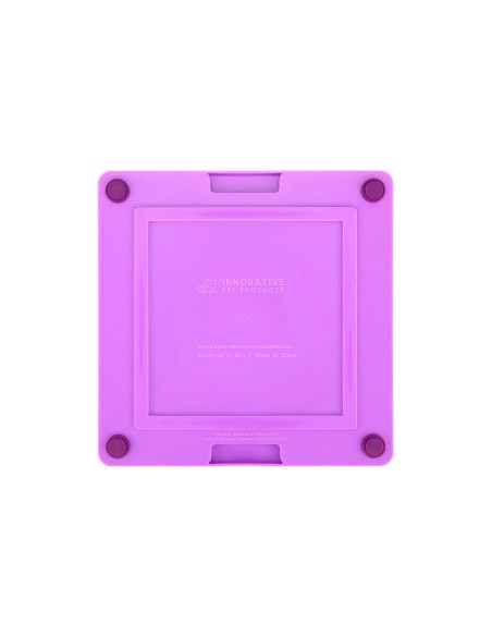 Mangeoire pour chiens Lickimat Violet polypropylène TPR