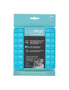 Mangeoire pour chiens Lickimat Turquoise TPR 2