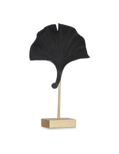 Figurine Décorative Fleur Noir polyrésine (8 x 37 x 24,5 cm)