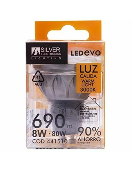 Lampe LED Silver Electronics EVO 3000K GU5.3 8W