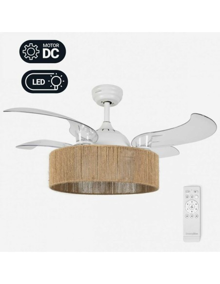 Ventilateur de Plafond Universal Blue JALOQUE WFC Ø 104 cm 65 W