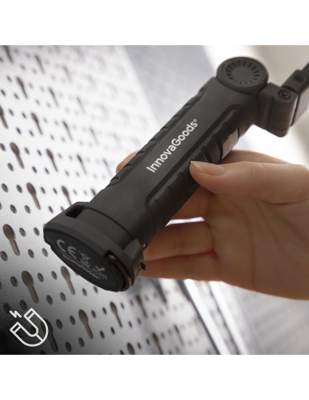Lampe de Poche LED Rechargeable Magnétique 5 en 1 Litooler InnovaGoods