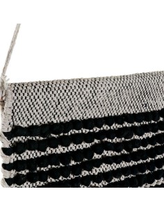 Décoration Suspendue DKD Home Decor Beige Gris Gris foncé Frange Boho 45 x 1 x 61 cm (2 Unités) 2