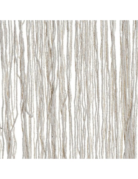 Décoration Suspendue DKD Home Decor Beige Gris Gris foncé Frange Boho 45 x 1 x 61 cm (2 Unités)