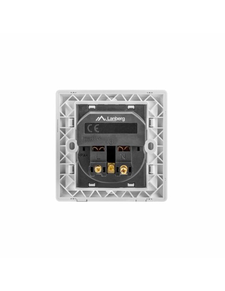 Fiche secteur Lanberg AC-WS01-USB2-F