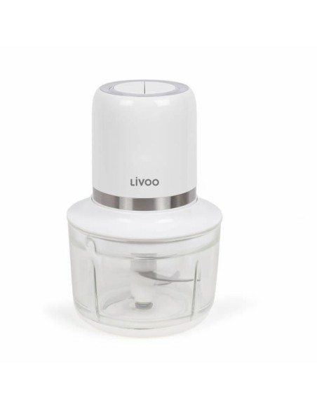 Hachoir Livoo Chopper Blanc Acier 200 W 1,2 L