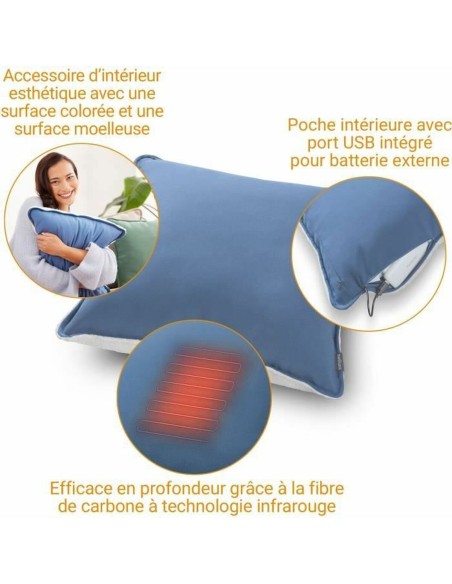 Coussin Électrique Multifonction Medisana HC 150 10 W Bleu