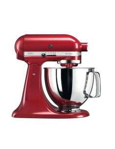 Robot culinaire KitchenAid 5KSM125EER Rouge 300 W 4,8 L