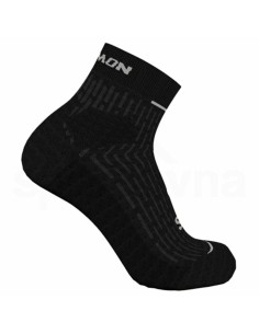 Chaussettes de Sport Salomon Ultra Glide Noir