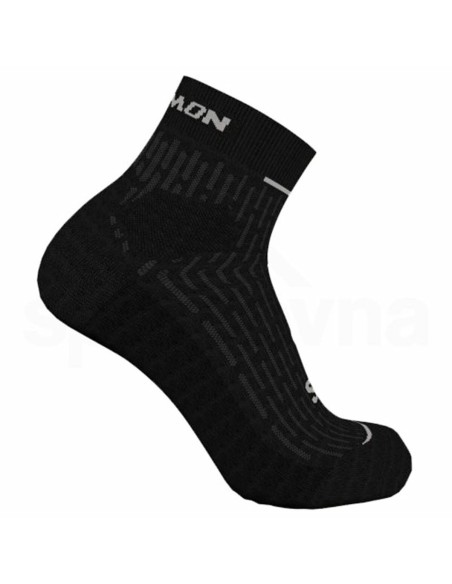 Chaussettes de Sport Salomon Ultra Glide Noir