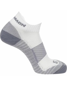 Chaussettes de Sport Salomon Aero Ankle Blanc