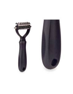 Étrilles pour chiens Mascow 333 Noir Silicone 6,5 x 17 x 3 cm 12 Unités 2