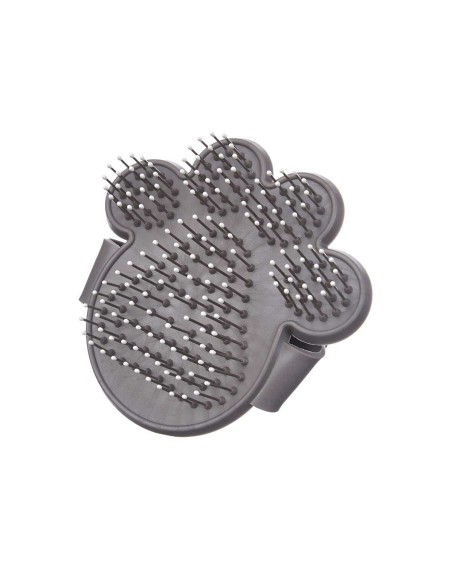 Brosse pour Chiens Mascow 336 Gris 10,5 x 10 x 3 cm (12 Unités)