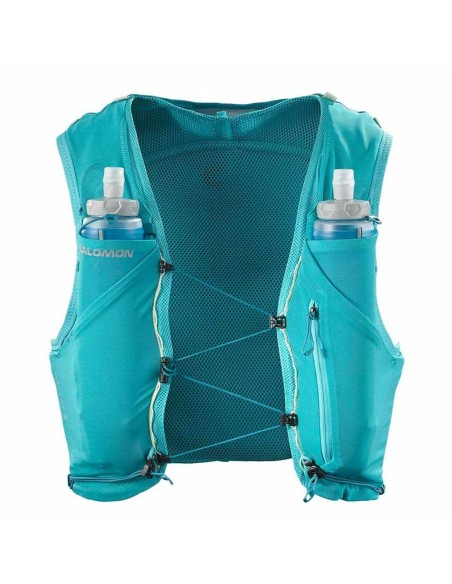 Gilet de course Salomon Adv Skin 5 Set Tahitian Multicouleur