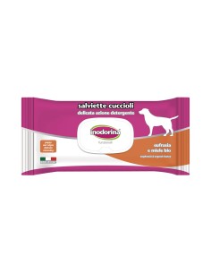 Lingettes humides pour animaux domestiques Inodorina 40 Unités