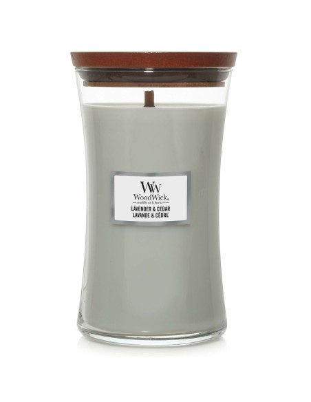 Bougie Parfumée Woodwick Core Large Lavender & Cedar 609 g