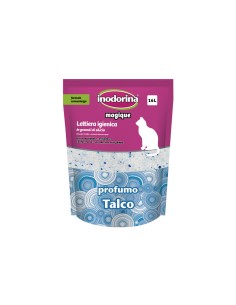 Sable pour chats Inodorina MAGIQUE TALCO Talc en poudre 16 L