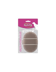 Brosse pour Chiens Inodorina Marron Caoutchouc Gant S