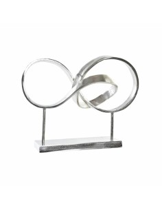 Figurine Décorative DKD Home Decor Argenté Abstrait Moderne 42 x 18 x 33 cm