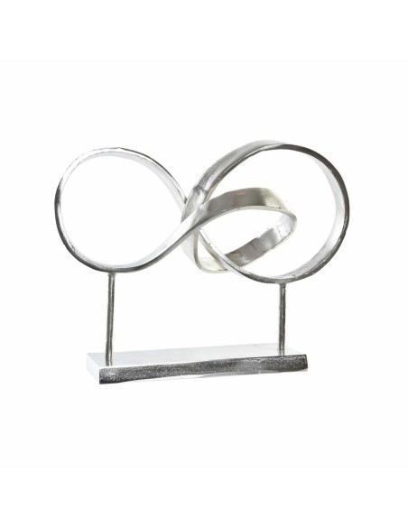 Figurine Décorative DKD Home Decor Argenté Abstrait Moderne 42 x 18 x 33 cm