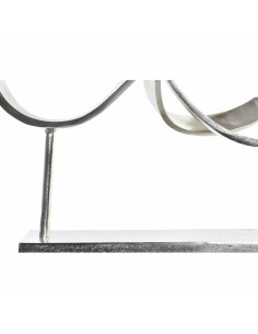 Figurine Décorative DKD Home Decor Argenté Abstrait Moderne 42 x 18 x 33 cm 2