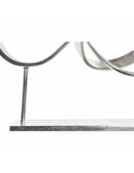 Figurine Décorative DKD Home Decor Argenté Abstrait Moderne 42 x 18 x 33 cm