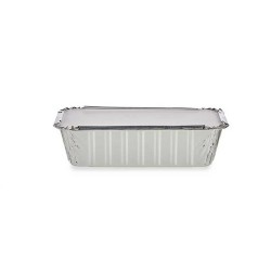 Lot de plateaux pour aliments Kinvara 16153 Jetable Avec couvercle 12 Unités 2