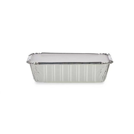 Lot de plateaux pour aliments Kinvara 16153 Jetable Avec couvercle 12 Unités