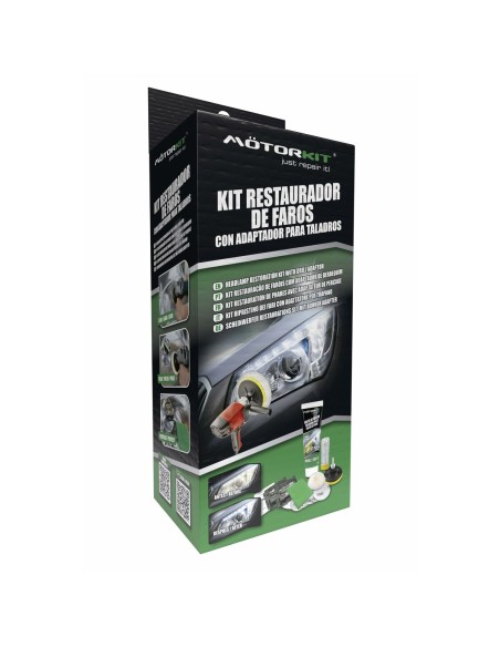 Restaurateur de phares Motorkit MOT1005 Perceuse