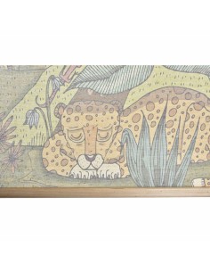 Cadre DKD Home Decor Enfant animaux 100 x 2 x 75 cm (2 Unités) 2