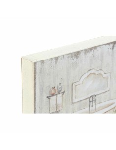 Cadre DKD Home Decor Salles de bains (2 Unités) (20 x 3 x 20 cm) 2