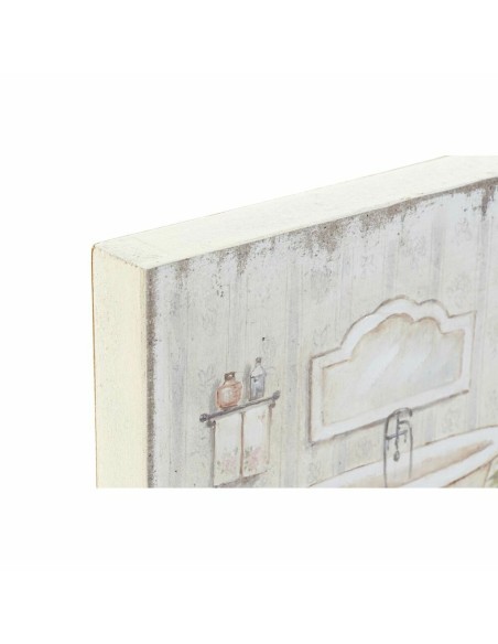 Cadre DKD Home Decor Salles de bains (2 Unités) (20 x 3 x 20 cm)