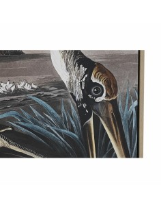 Cadre DKD Home Decor 83 x 4 x 123 cm Oiseau Oriental (2 Unités) 2