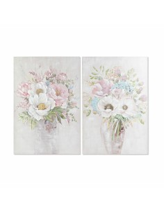 Cadre DKD Home Decor Vase 80 x 3 x 120 cm Shabby Chic (2 Unités)