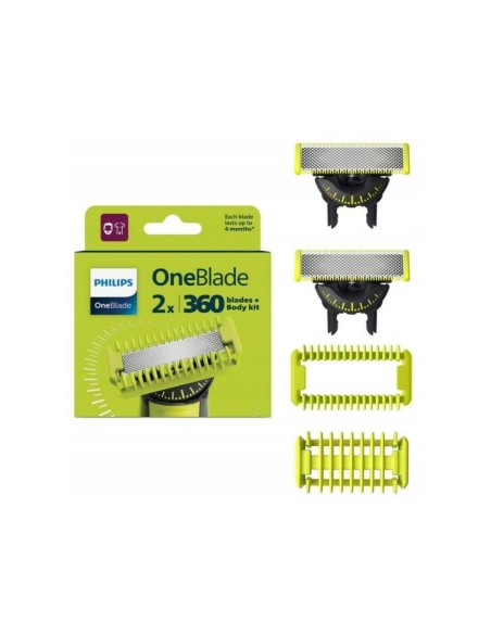 Tête de rechange Philips QP624/50 (2 Unités)