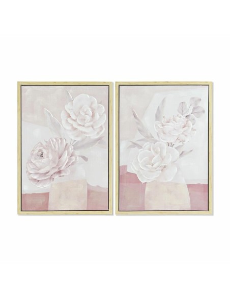 Cadre DKD Home Decor Vase 50 x 4 x 70 cm Scandinave (2 Unités)