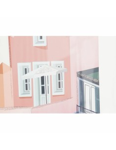 Cadre DKD Home Decor 69 x 3 x 89 cm Maisons Urbaine (2 Unités) 2