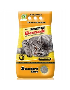 Sable pour chats Super Benek Standard Natural 5 L