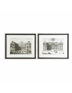 Cadre DKD Home Decor 56 x 3 x 46 cm Néoclassique (2 Unités)