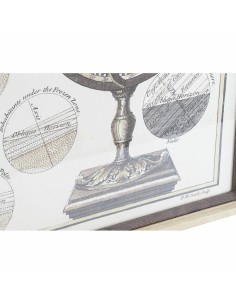 Cadre DKD Home Decor Mappemonde (95 x 3 x 65 cm) 2