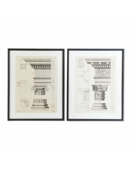 Cadre DKD Home Decor 60 x 3 x 76 cm Néoclassique (2 Unités)