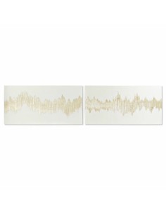 Cadre DKD Home Decor Abstrait 120 x 3 x 60 cm (2 Unités)