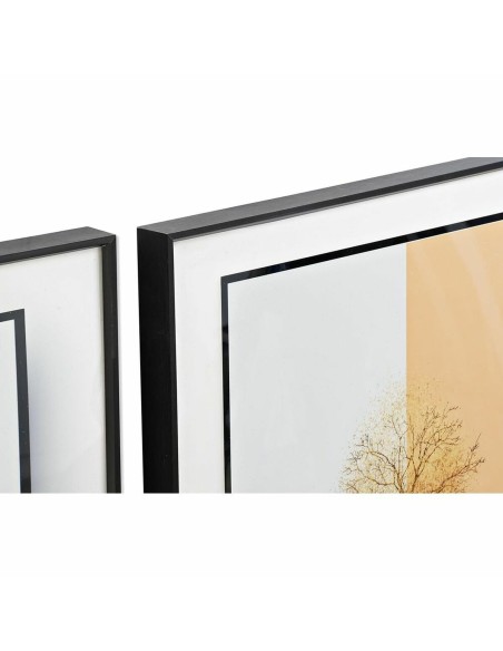 Jeu de 3 tableaux DKD Home Decor Montagne Moderne (200 x 3 x 70 cm)