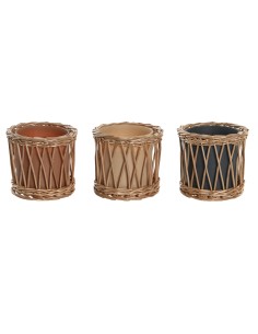 Bougie Parfumée DKD Home Decor Tropical 270 g (3 Unités)